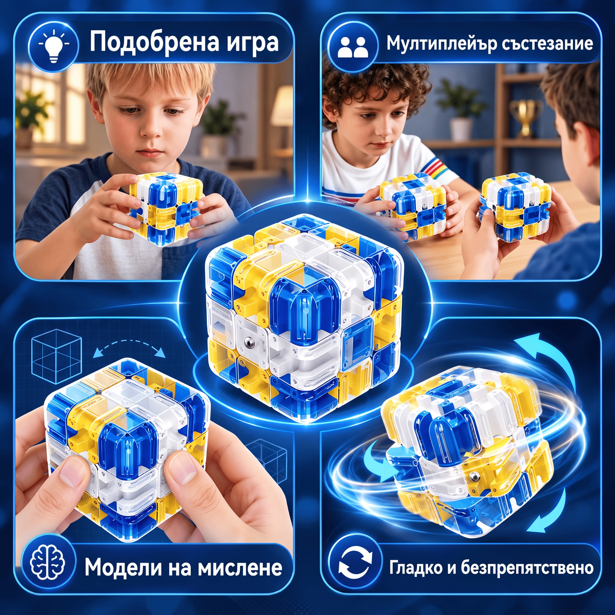 BrainTrack лабиринтна кубче